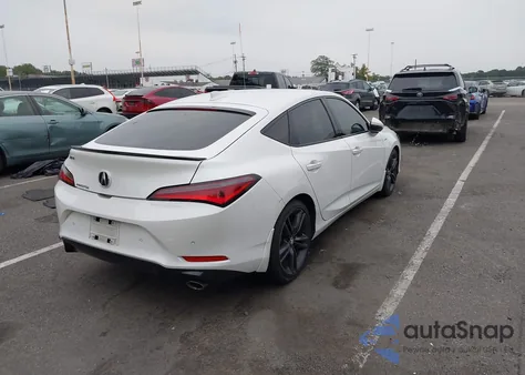 2024 Acura Integra A-Spec Technology z USA, uszkodzony, nr VIN 19UDE4H67RA000024